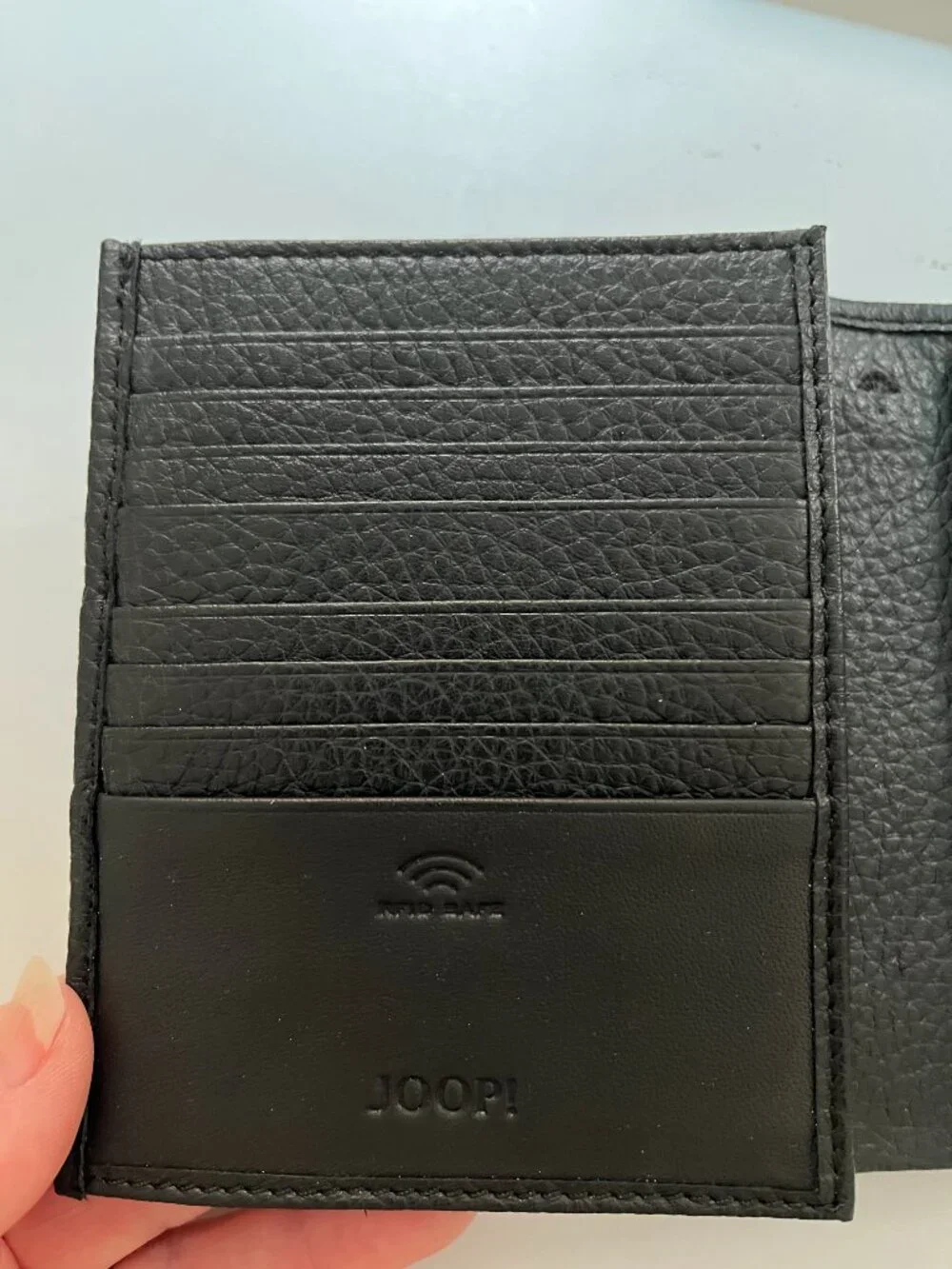 Men's Wallet - Imported (JOOP) - Black - NEW W/O Tags